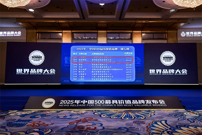 九博体育轮胎荣登 “中国 500 最具价值品牌”——灯塔工厂铸就前进品牌价值新高度